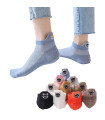 Calcetines Tobilleros Gato de Algodón | Gatito Marrón en un Pie y Negro en el Otro | Talla Única 35–40 EU