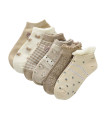 Calcetines Tobilleros de Algodón para Mujer y Niña | Transpirables y Divertidos | Talla Única 34–40 EU