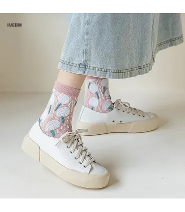 Calcetines Media Caña de Moda – Packs y pares individuales | IVEDIN