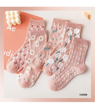 Calcetines Media Caña de Moda – Packs y pares individuales | IVEDIN