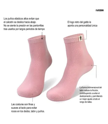 Calcetines de Moda de Media Caña – Packs y pares individuales | IVEDIN