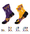 Calzini NBA BAMBINO Sportivi Tecnici | Resistenza e Morbidezza | Cotone Traspirante | Taglia Unica 30–37 EU