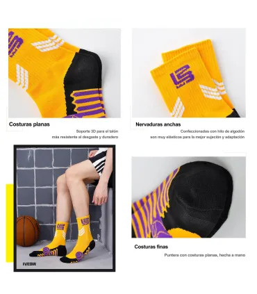 Calcetines de Baloncesto y Deporte Intensivo – Packs y pares individuales | IVEDIN