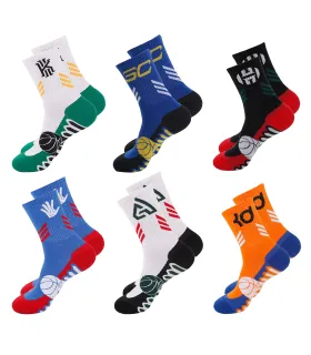 NBA Adult Technical Sports Socks | Breathable Cotton | High-Performance Sports | One Size 37–43 EU