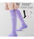 Calcetines Deportivos de Compresión Muscular Profesional para Mujer | Caña Alta | Protección y Soporte | Talla Única 35–39 EU