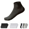 Calcetines Deportivos Cortos Unisex | Algodón Fino Transpirable con Malla | Talla Única 36–41 EU