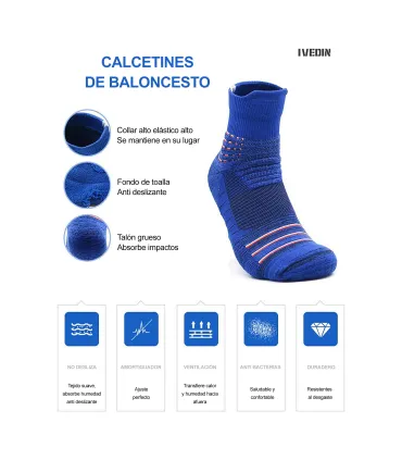 Calcetines de deporte – Packs y pares individuales | IVEDIN