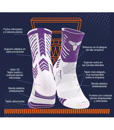 Calcetines de Baloncesto Profesionales – Packs y pares individuales | IVEDIN