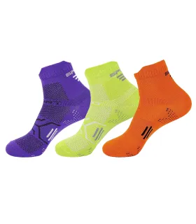 Unisex Thin Short Sports Socks | Highly Breathable Combed Cotton | One Size 35–42 EU