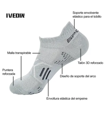 Calcetines de deporte – Packs y pares individuales | IVEDIN