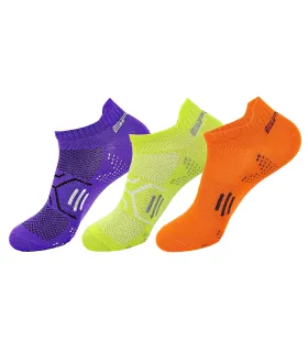 Thin Unisex Ankle Sports Socks | Combed Cotton | One Size 35–42 EU