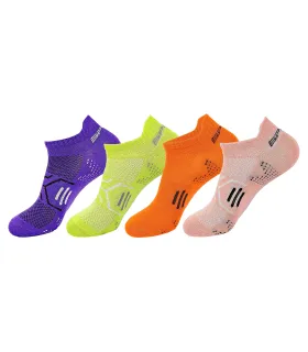 Thin Unisex Ankle Sports Socks | Combed Cotton | One Size 35–42 EU